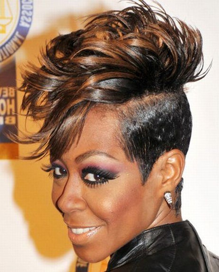 28 Mohawk haircuts for black ladies for Ladies